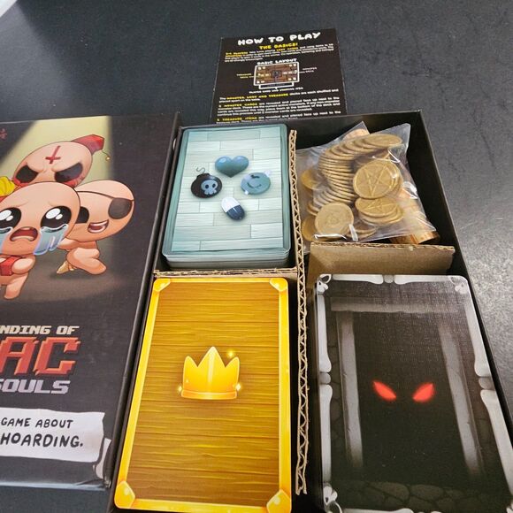 The Binding of Isaac Four Souls Board Game 3 Exclusive Cards Complete - Picture 7 of 9